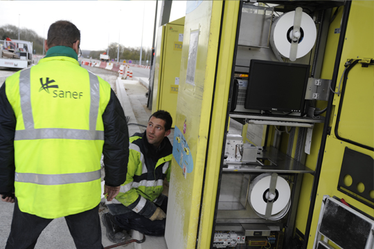 Visuel Personnel Sanef en intervention