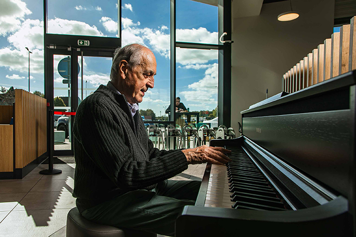 A13 - Aire de service Bosgouet Nord - Piano