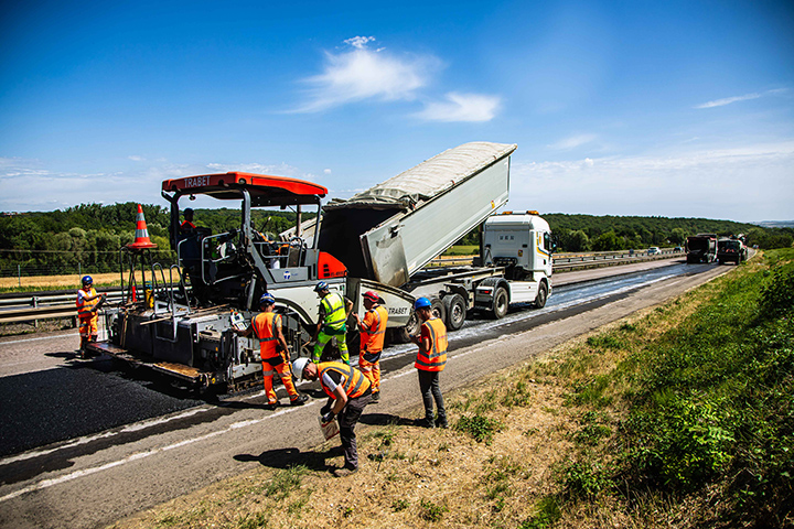 Chaussées A4 Metz	