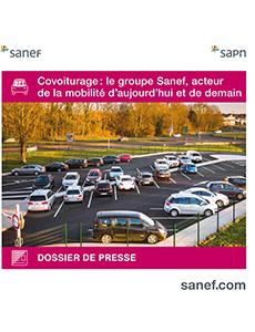 Couverture dossier de presse covoiturage - Sanef