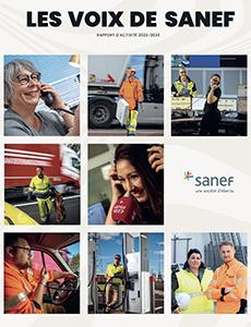 Couverture Rapport Annuel 2023 Groupe Sanef