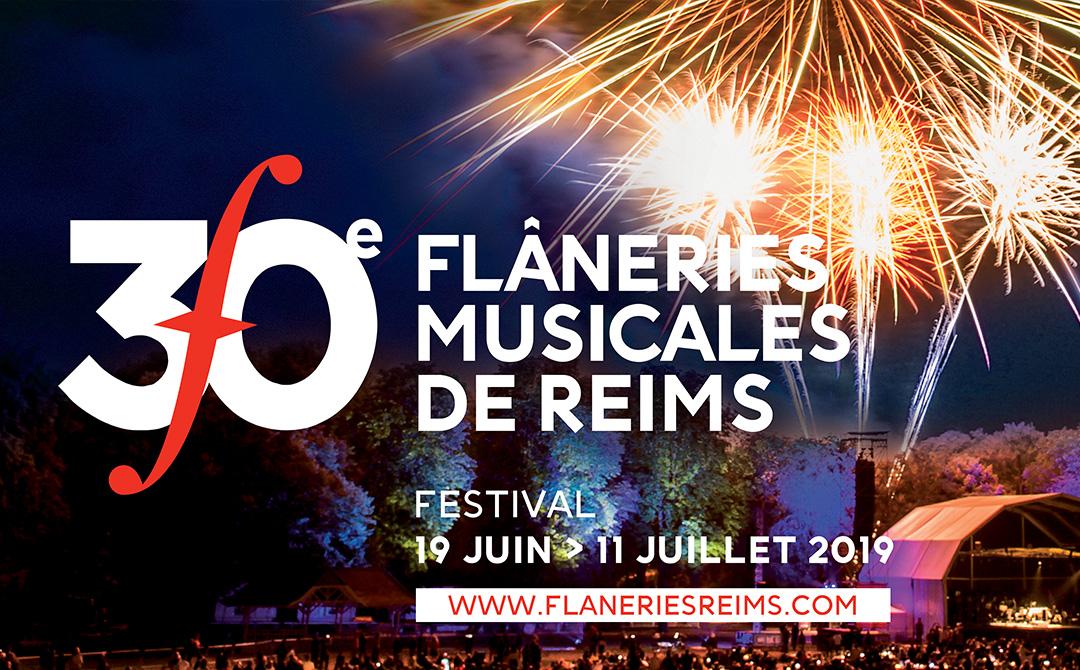 Affiche Flâneries Musicales de Reims 2019