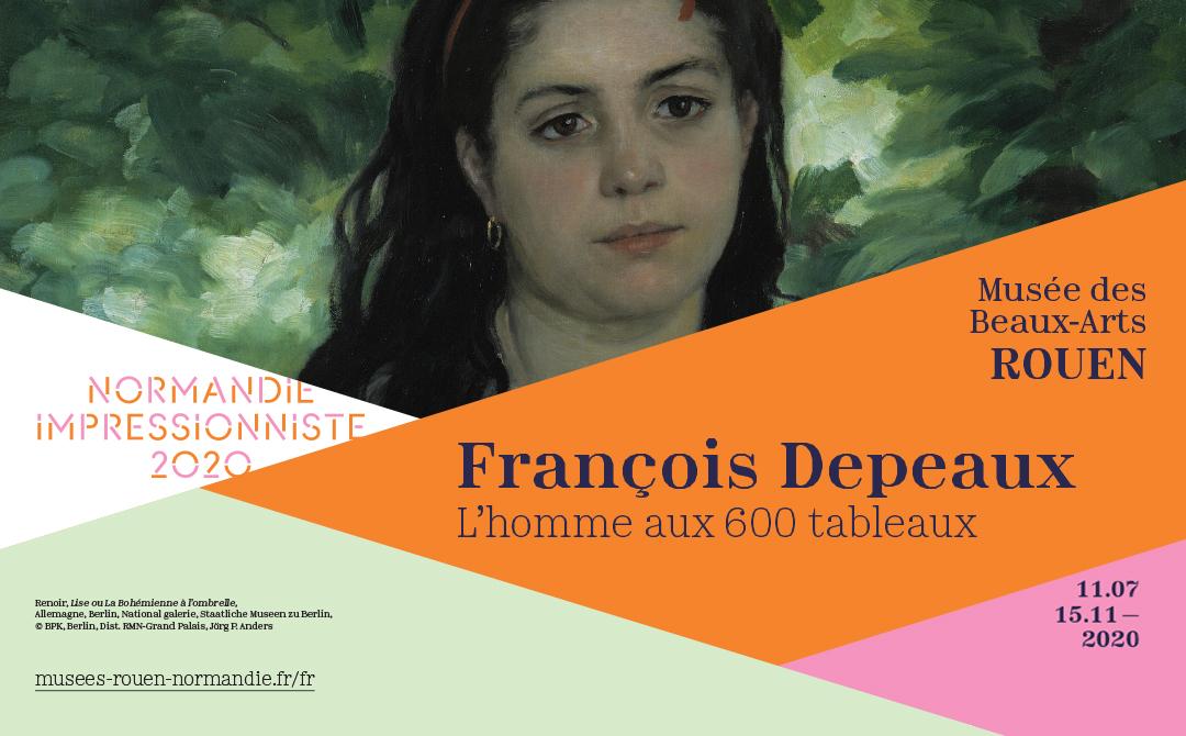 Visuel Expo François Depeaux Musée des Beaux Arts de Rouen