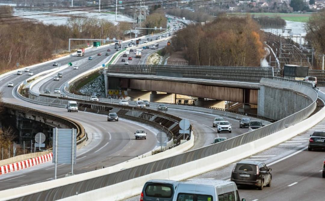 Tablier viaduc de Guerville - A13