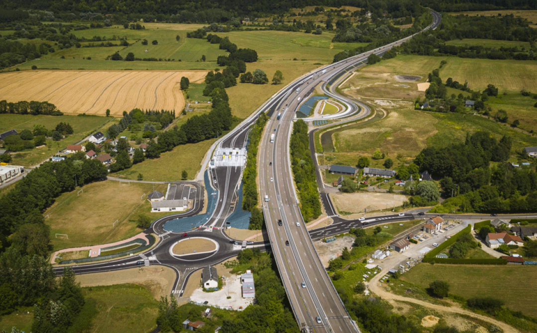 Amélioration de la Desserte de Pont-Audemer - Autoroute A13