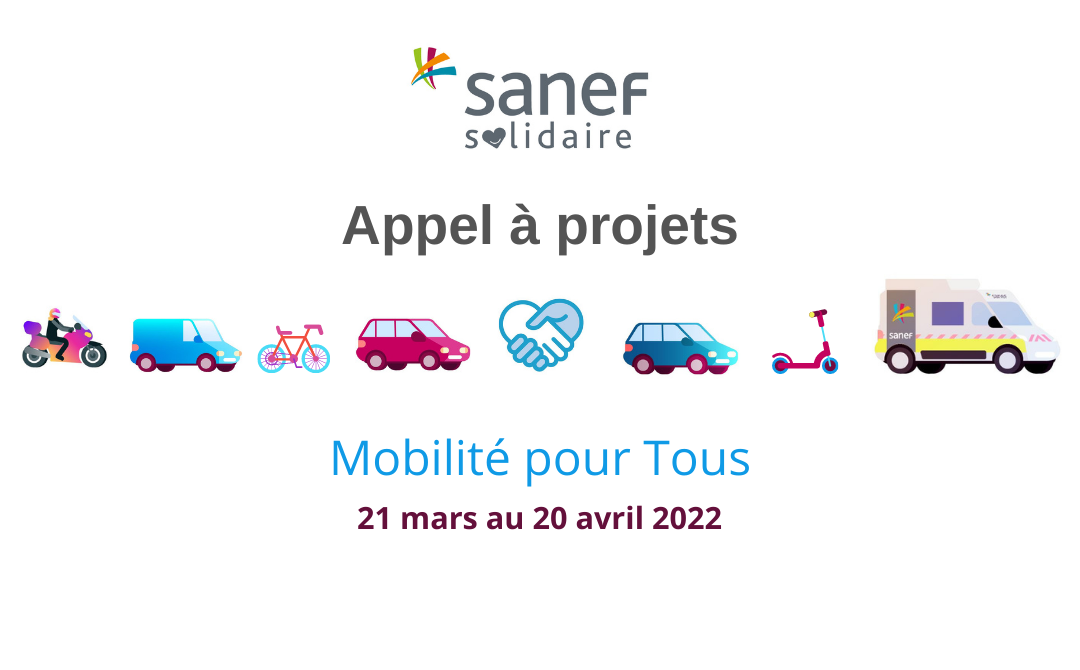 Mobilité pour Tous, l'appel à projet 2022 de Sanef Solidaire