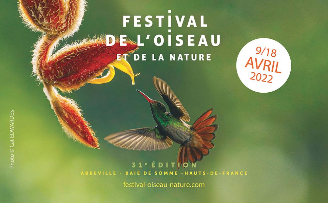 Affiche du Festival de l'Oiseau et de la Nature 2022