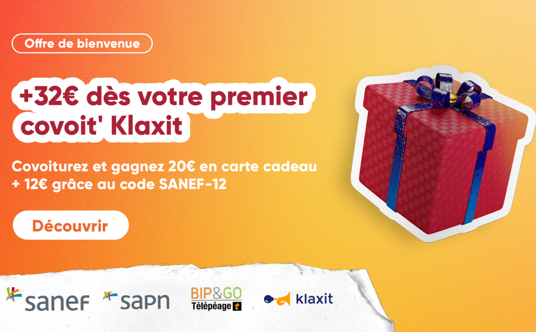 Offre bienvenue Klaxit