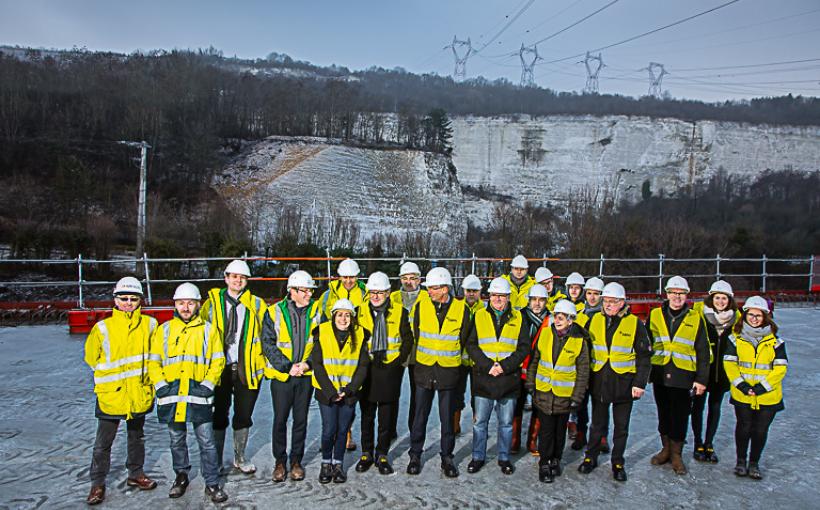 3e étape du chantier de Guerville