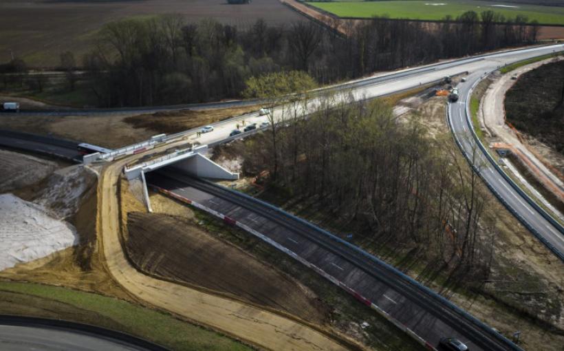 échangeur de Bailly-Romainvilliers - autoroute A4