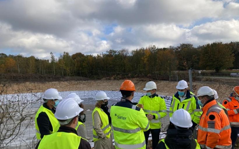 Visite du chantier avec élus & décideurs locaux