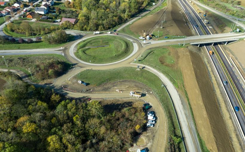 Diffuseur Argancy (Giratoire RD1 et emprises parking covoit)