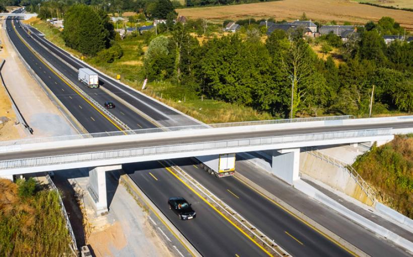 Ouvrage de la RD45 C piles déportées - secteur Angerville