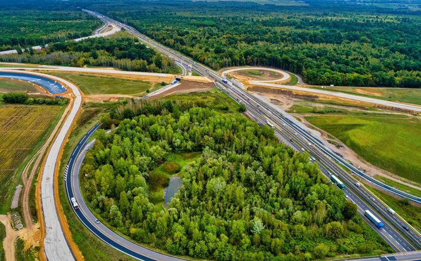 Vue aérienne d’A4 et d’A355