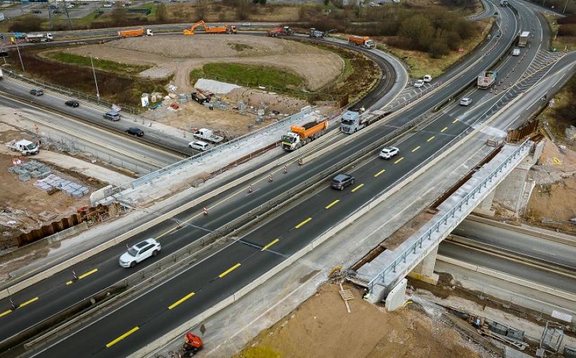 Vue élargissement ouvrage A16